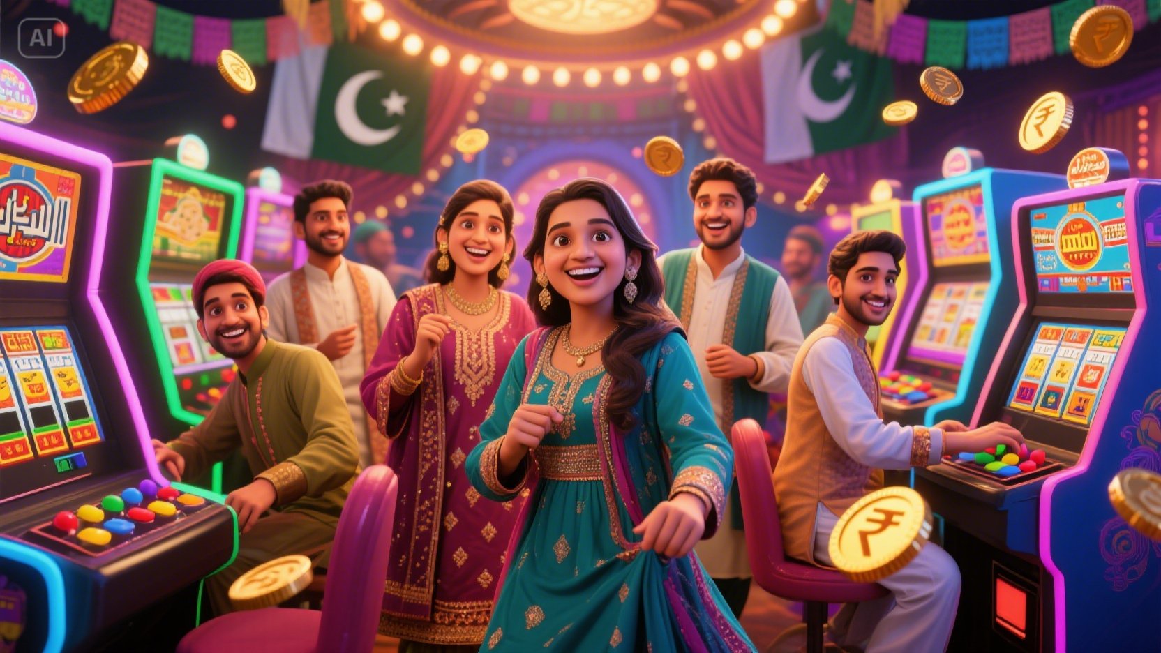 Casino Mega Riches desktop and mobile interfaces